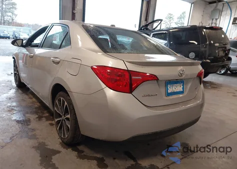 2017 Toyota Corolla Se from USA, damaged, VIN 2T1BURHE3HC799596